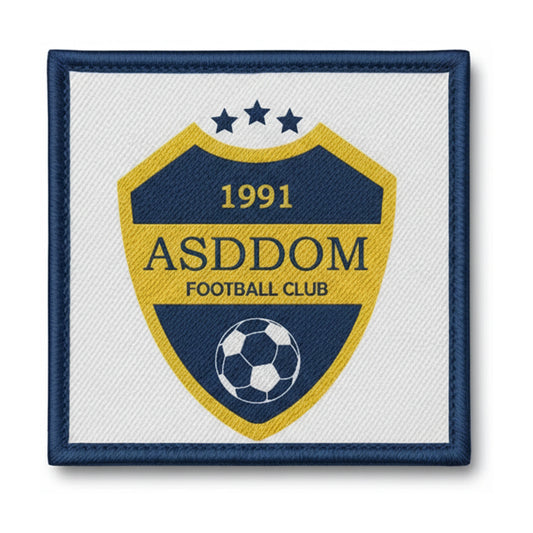 Patch brodé A.S. DEPARTEMENTALE DES D.O.M. Football logo
