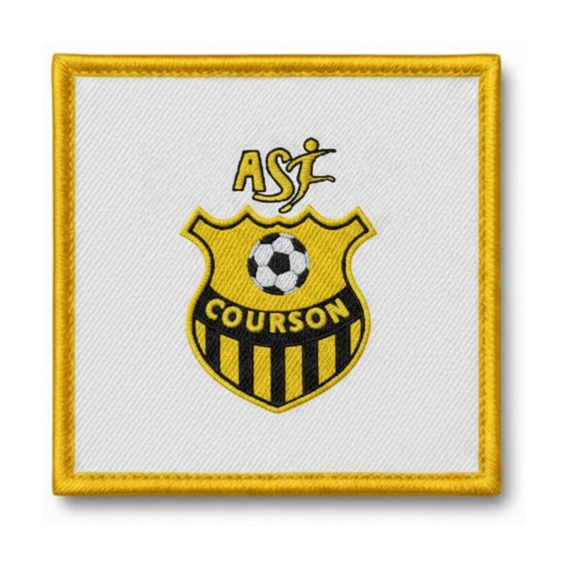 Patch brodé All sur Courson Football logo