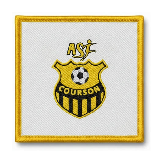 Patch brodé All sur Courson Football logo
