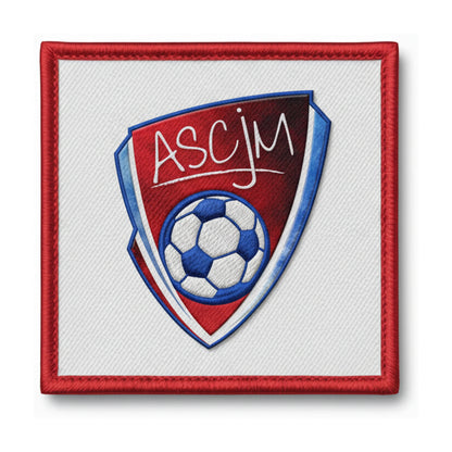 Patch brodé A. S. CHADENAC JARNAC MARIGNAC Football logo