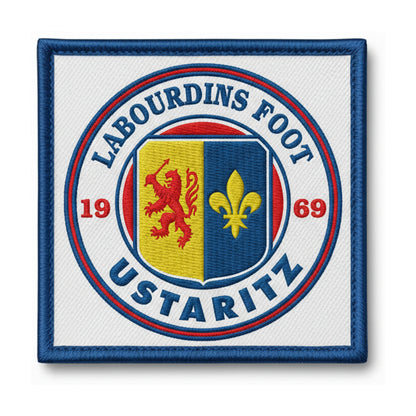 Patch brodé LES LABOURDINS D'USTARITZ Football logo