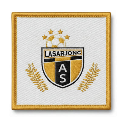 Patch brodé A.S. LASARJONC Football logo