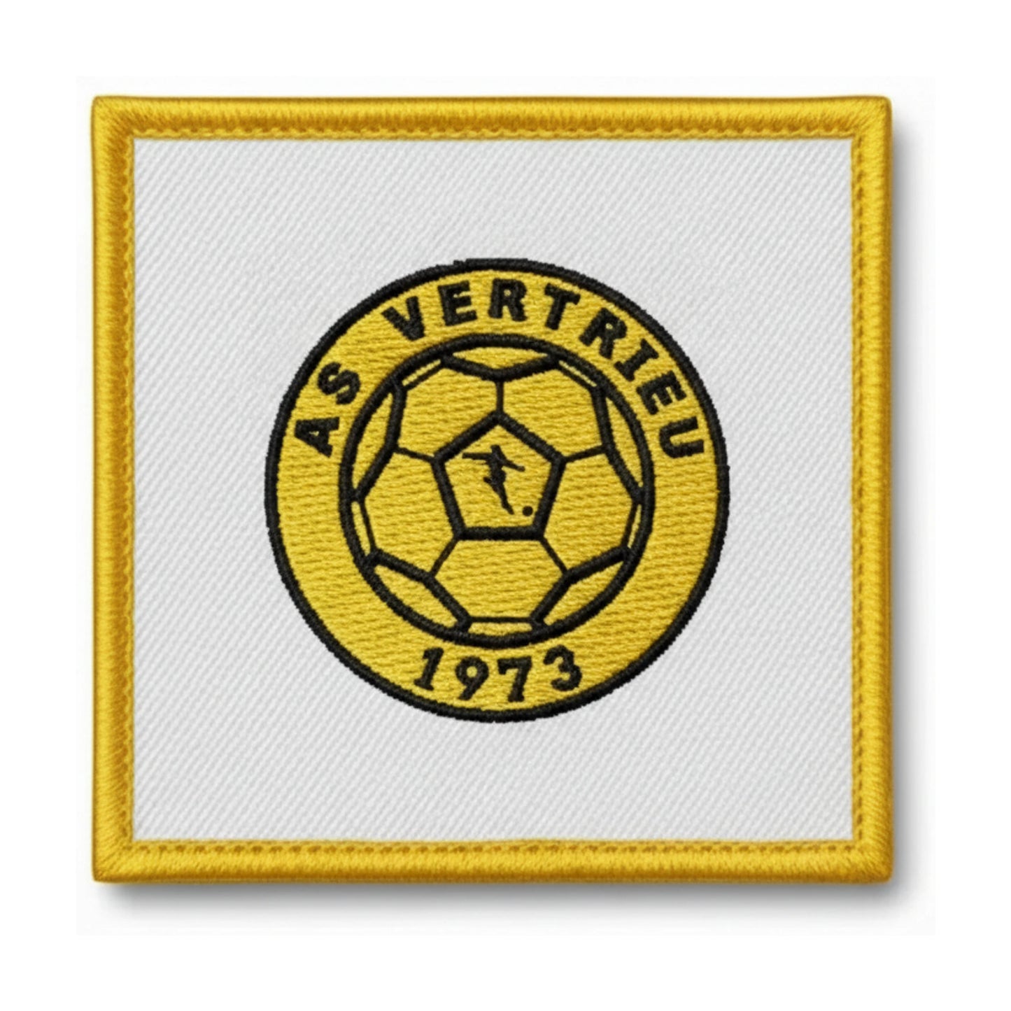 Patch brodé AS Vertrieu Football logo