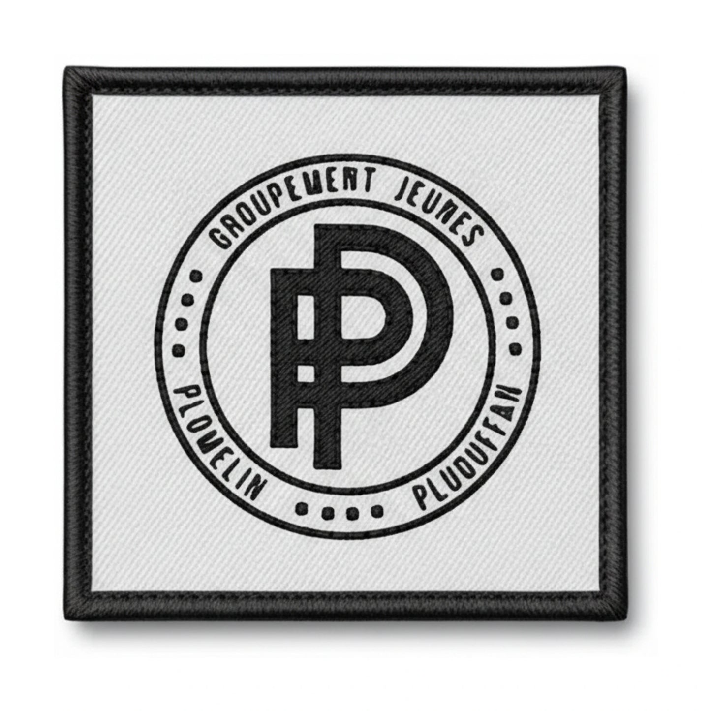 Patch brodé GJ PLOMELIN PLUGUFFAN Football logo
