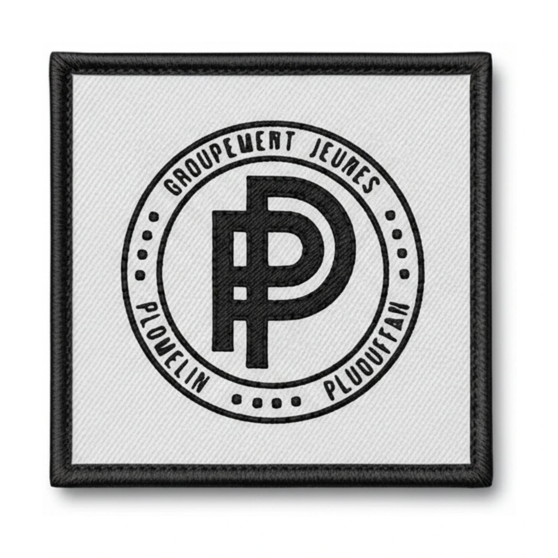 Patch brodé GJ PLOMELIN PLUGUFFAN Football logo