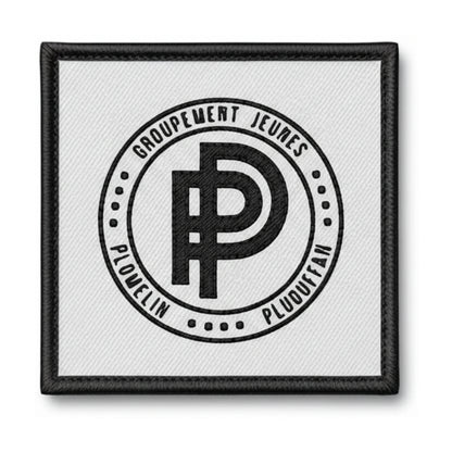 Patch brodé GJ PLOMELIN PLUGUFFAN Football logo