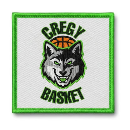 Patch brodé Avenir Cregy Sports Basket Basketball logo