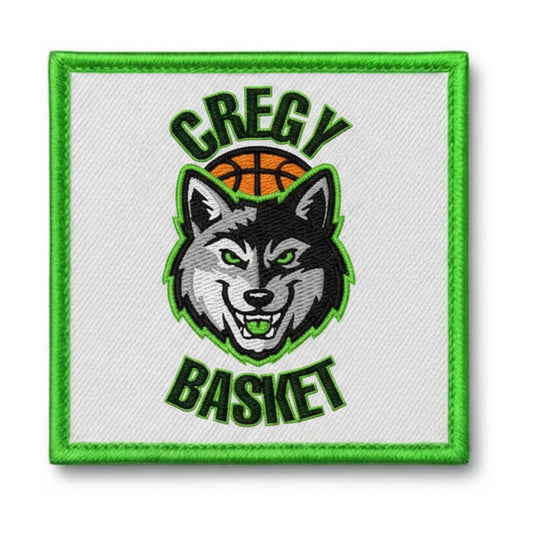 Patch brodé Avenir Cregy Sports Basket Basketball logo