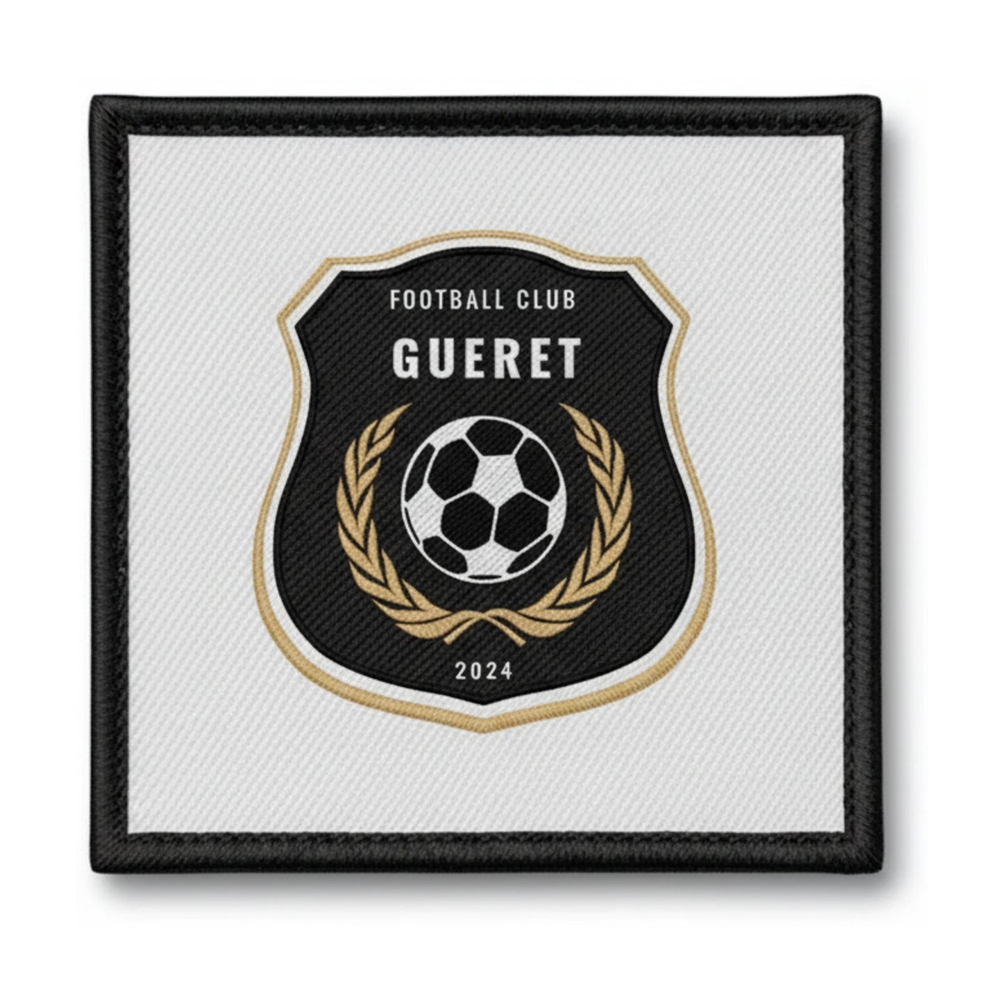 Patch brodé FC GUERET Football logo