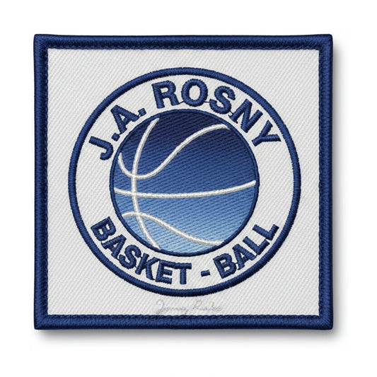 Patch brodé Jeanne D Arc De Rosny Basketball logo