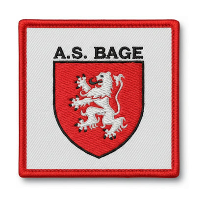Patch brodé A.S. BAGE LE CHATEL Football logo