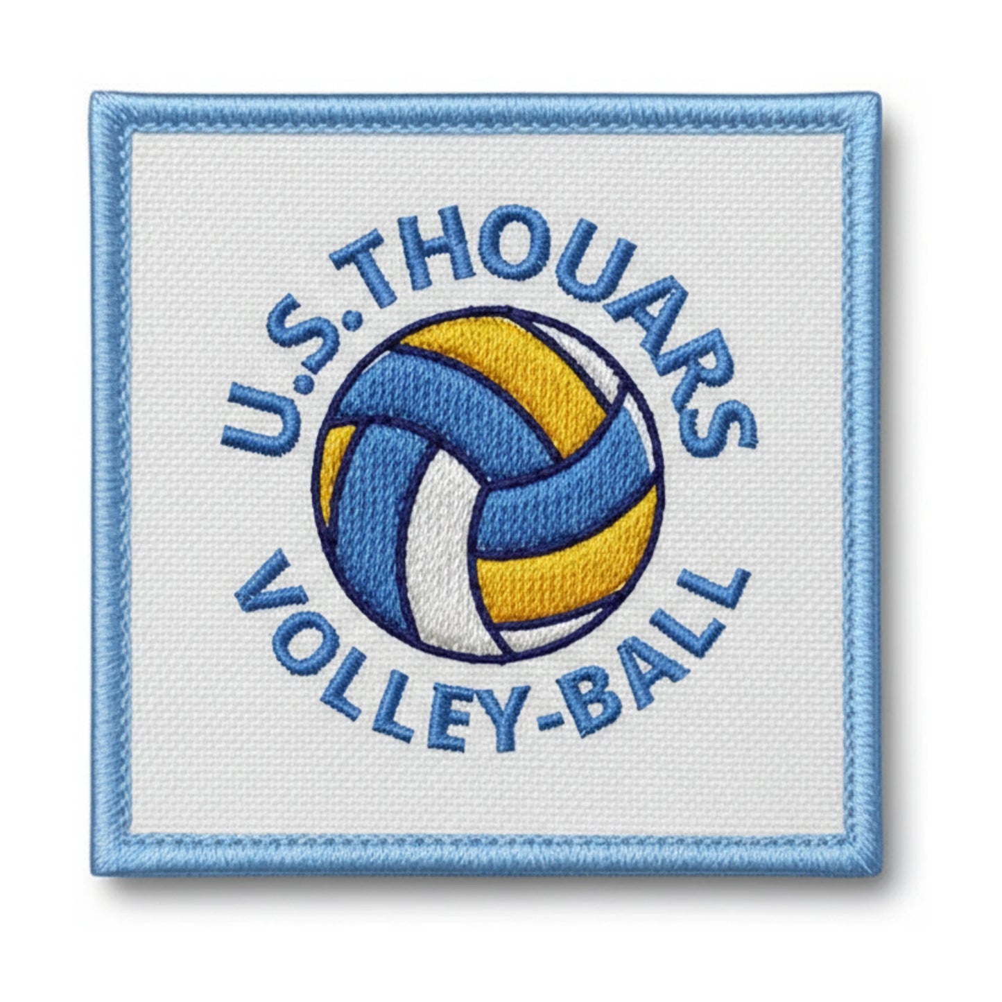 Patch brodé UNION SPORTIVE THOUARSAISE Volley logo