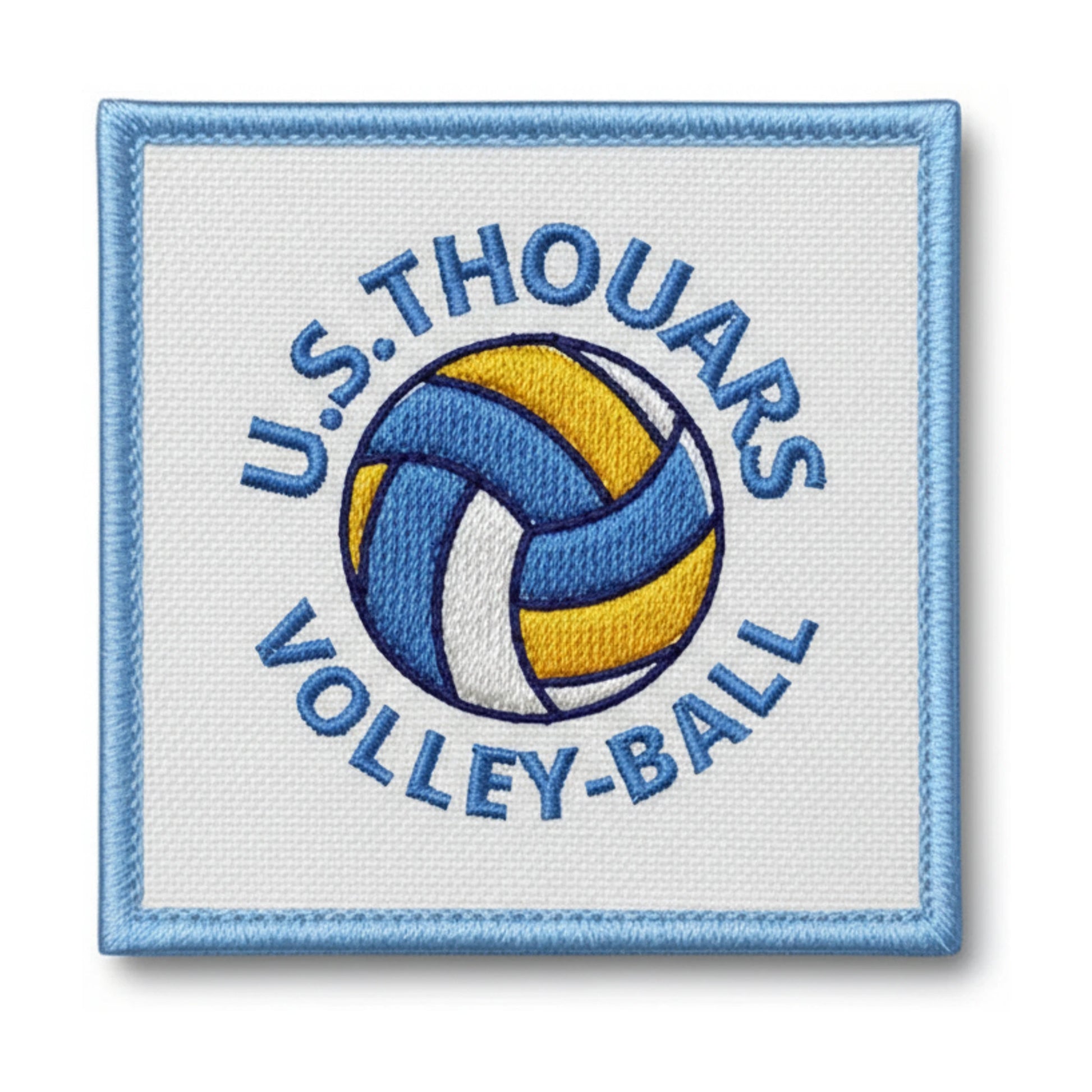 Patch brodé UNION SPORTIVE THOUARSAISE Volley logo