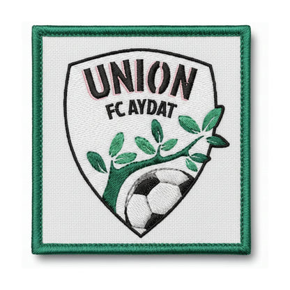 Patch brodé UNION FOOTBALL CLUB AYDAT Football logo