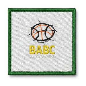 Patch brodé BAS Armagnac Basket Club Basketball logo