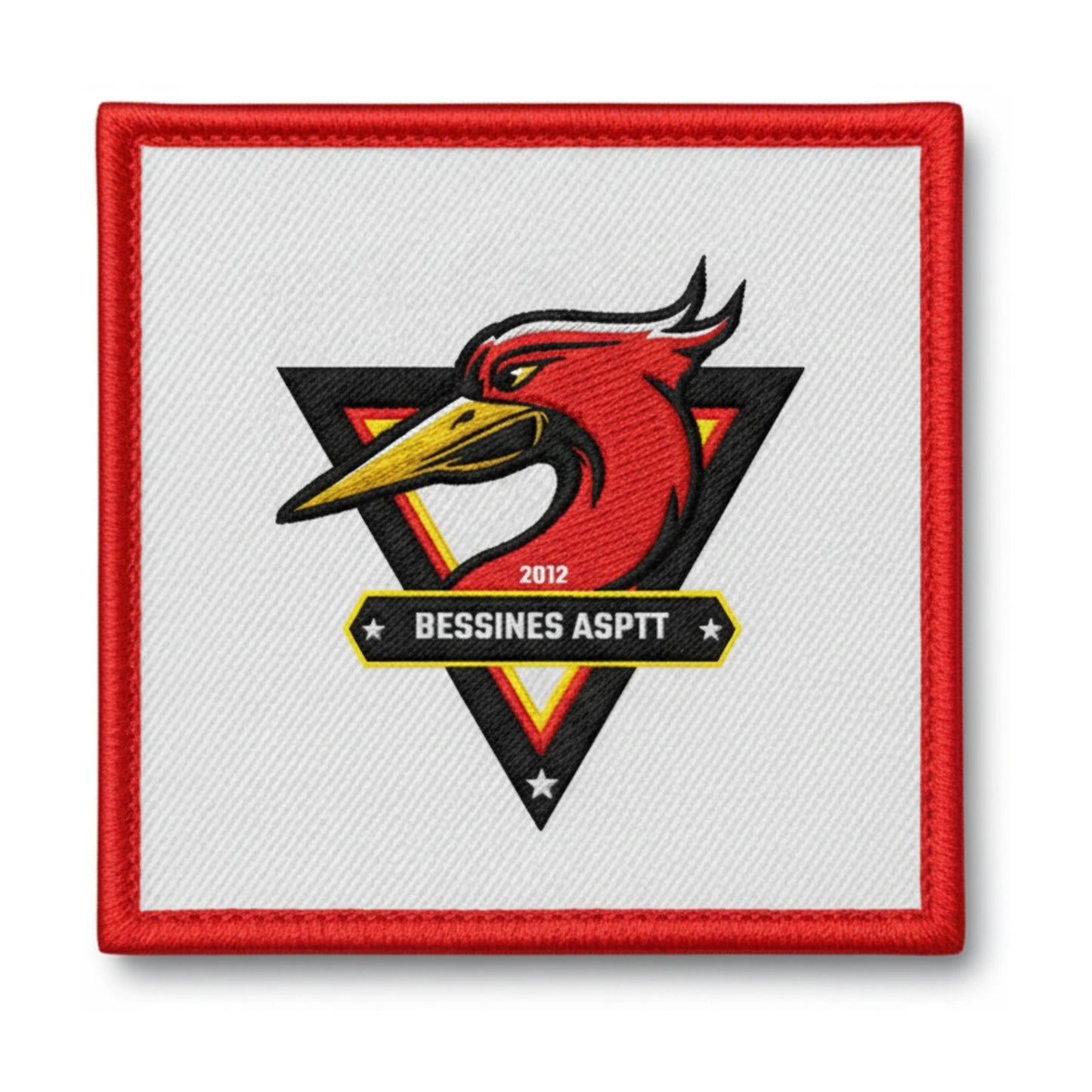Patch brodé BESSINES ASPTT Football logo