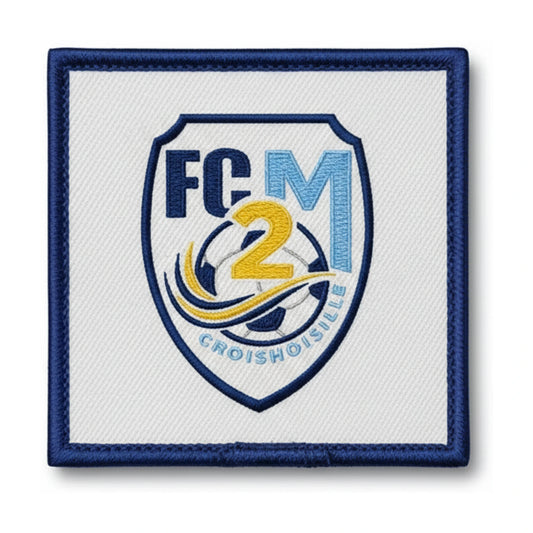 Patch brodé A.S. DE PREPARATION O. TOURS Football logo