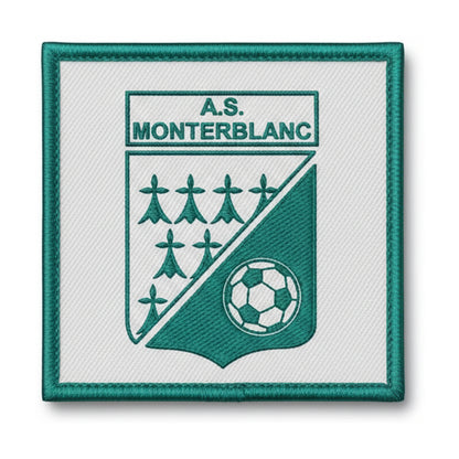 Patch brodé A.S. MONTERBLANC Football logo