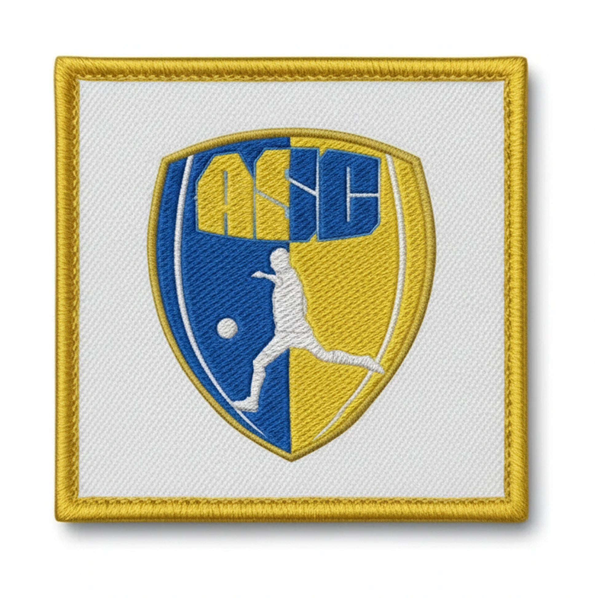 Patch brodé Am sur Coulonges Thouarsais Football logo