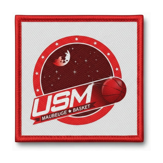Union Sportive Maubeuge Basket Ball - Patch seul