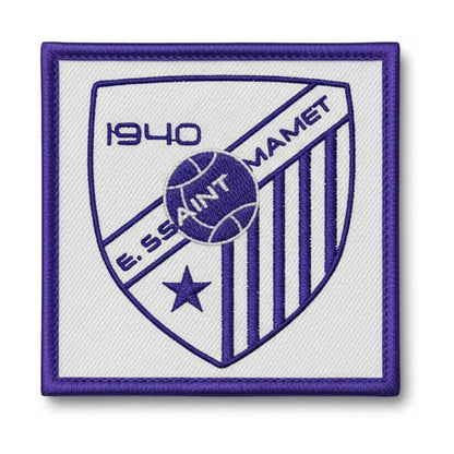 Patch brodé Et sur St Mamet Football logo