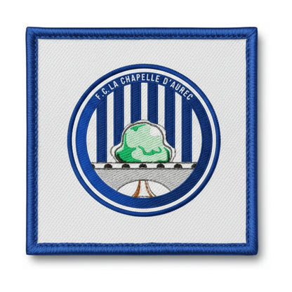 Patch brodé F.C. DE LA CHAPELLE D'AUREC Football logo