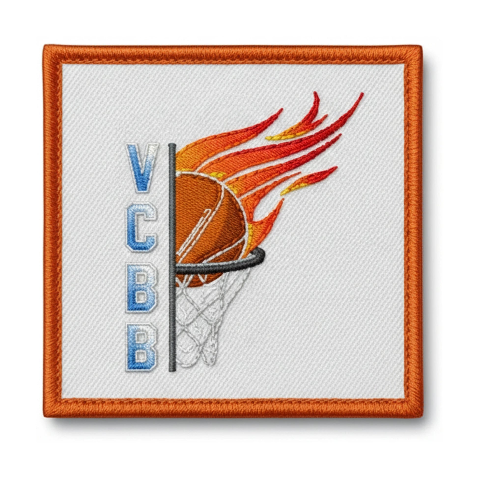 Patch brodé Vaujours Coubron Basket Ball Basketball logo