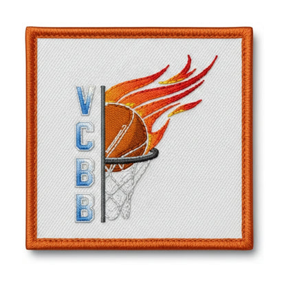 Patch brodé Vaujours Coubron Basket Ball Basketball logo
