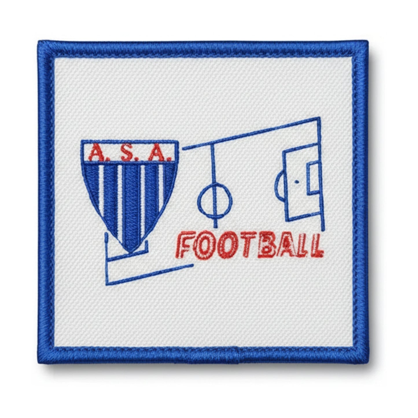 Patch brodé A.S. AUDRUICQ Football logo