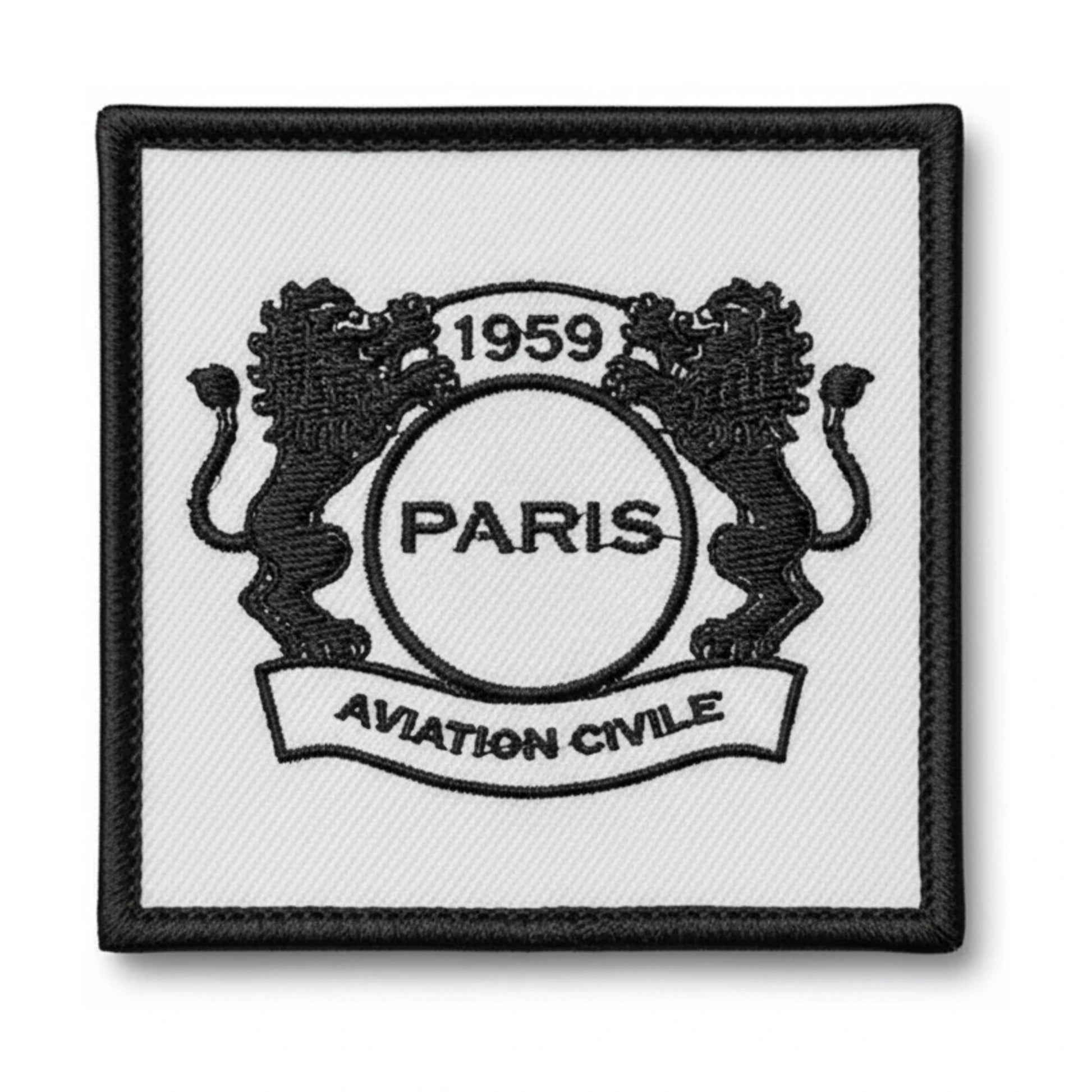Patch brodé AS DE L'AVIATION CIVILE DE FOOTBALL Football logo