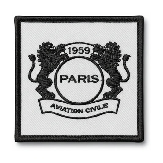 Patch brodé AS DE L'AVIATION CIVILE DE FOOTBALL Football logo