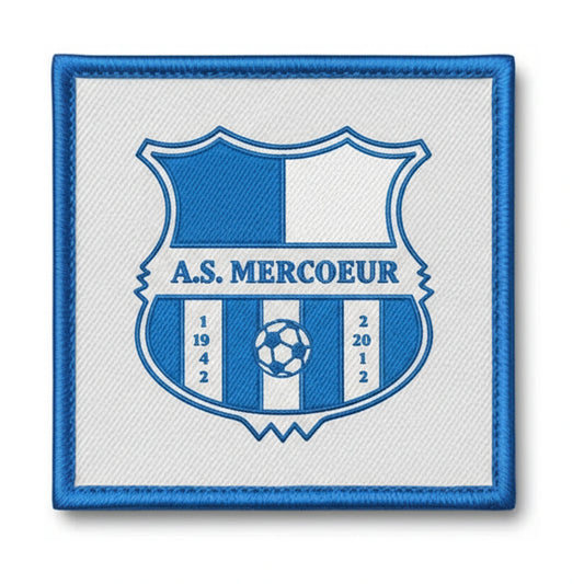 Patch brodé A.S. DE MERCOEUR Football logo