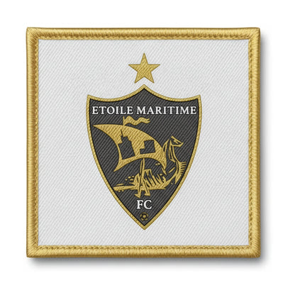 Patch brodé ETOILE MARITIME F.C. Football logo