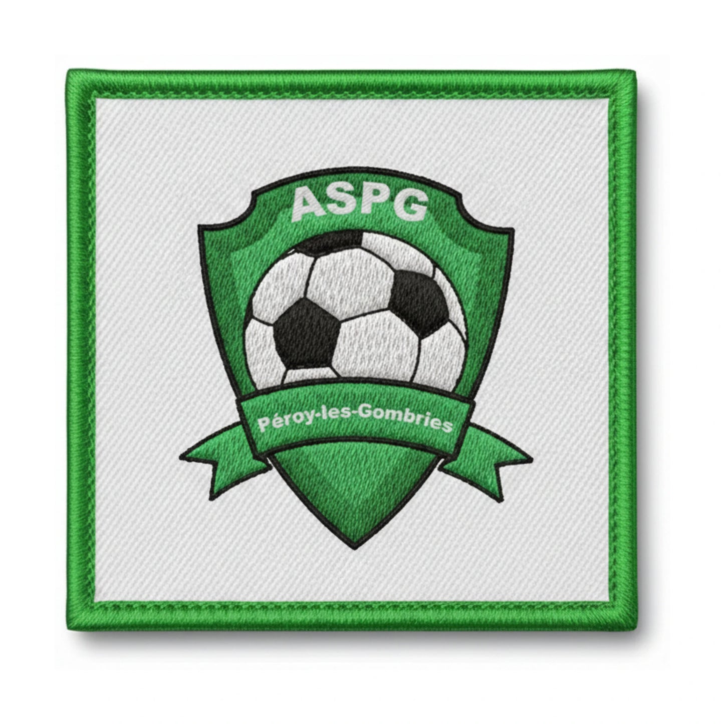 Patch brodé A.S. DE PEROY L/ GOMBRIES Football logo
