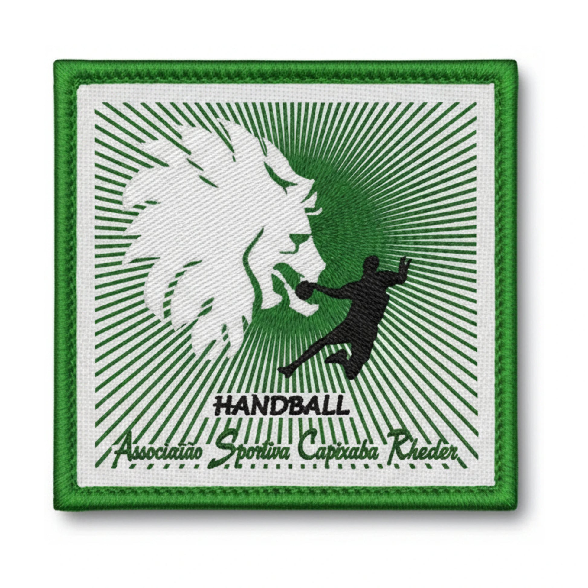 Patch brodé AS Crepieux Rillieux HB Handball logo