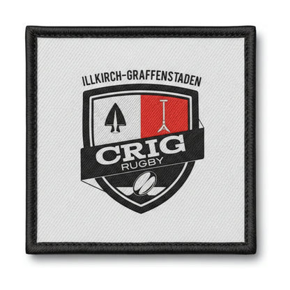 Patch brodé CR Illkirch Graffenstaden Rugby logo