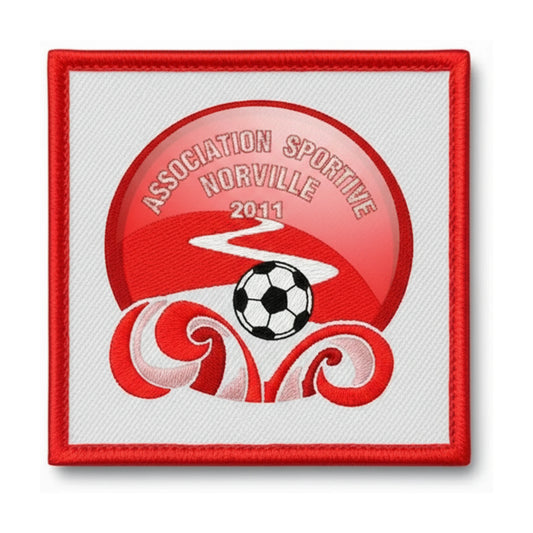 Patch brodé A. S. NORVILLE Football logo