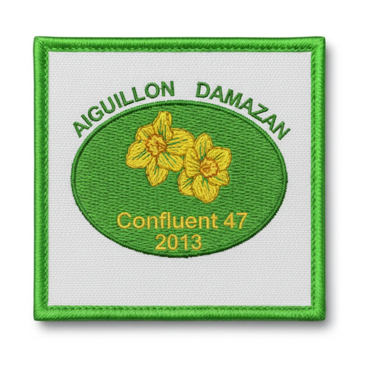 Patch brodé GROUPEMENT CONFLUENT ALBRET 47 Football logo