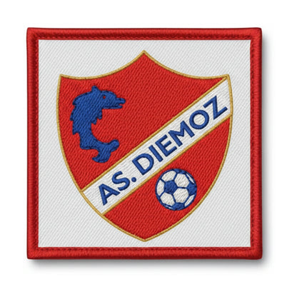 Patch brodé AM.S. DE DIEMOZ Football logo