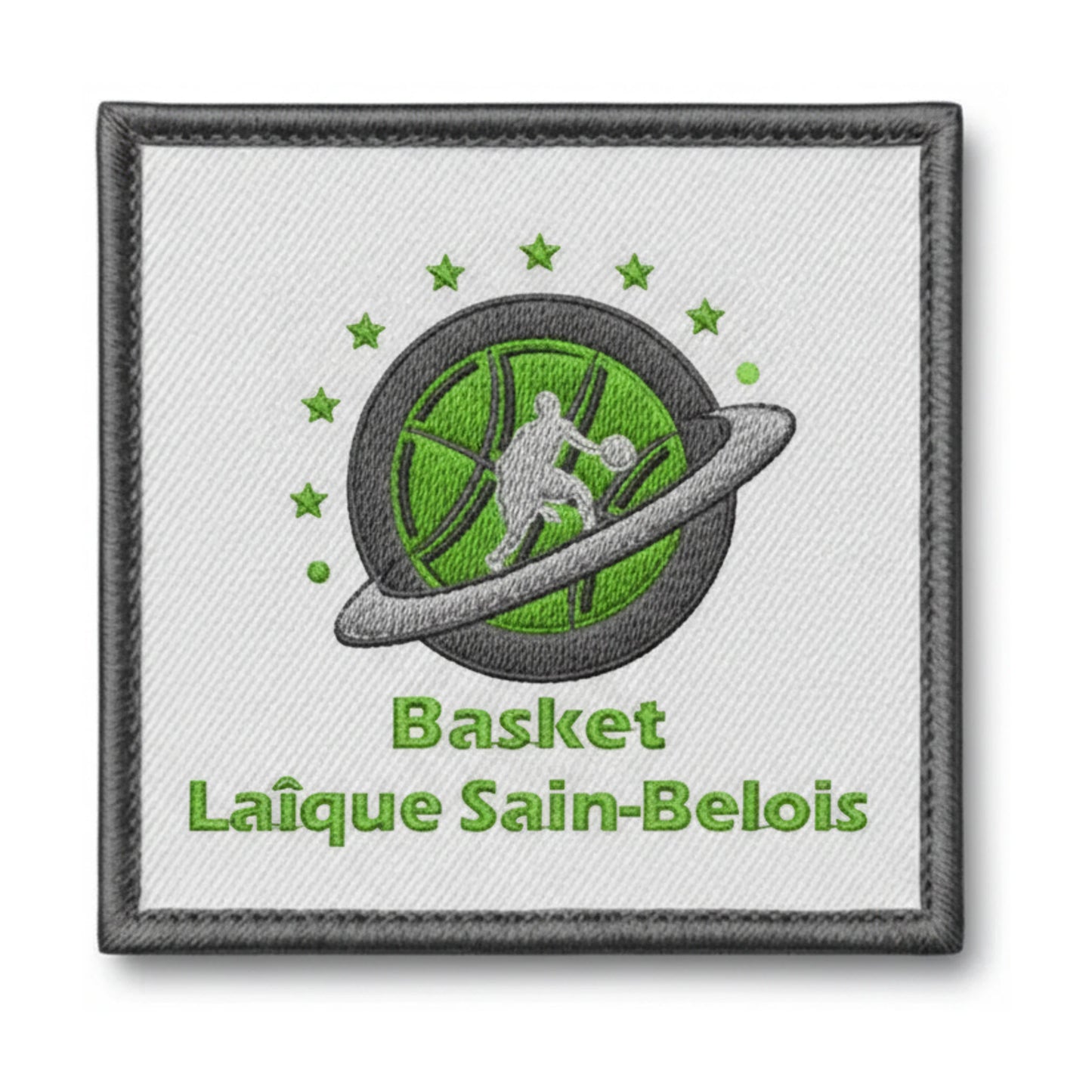 Patch brodé Bl Sain Belois Basketball logo
