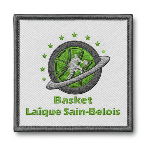 Patch brodé Bl Sain Belois Basketball logo