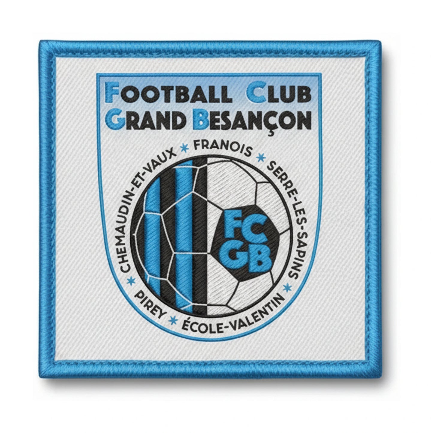 Patch brodé FC Grand Besancon Football logo