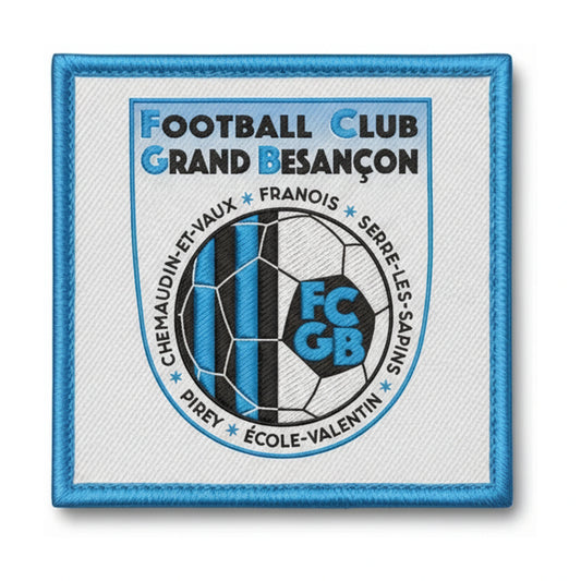 Patch brodé FC Grand Besancon Football logo