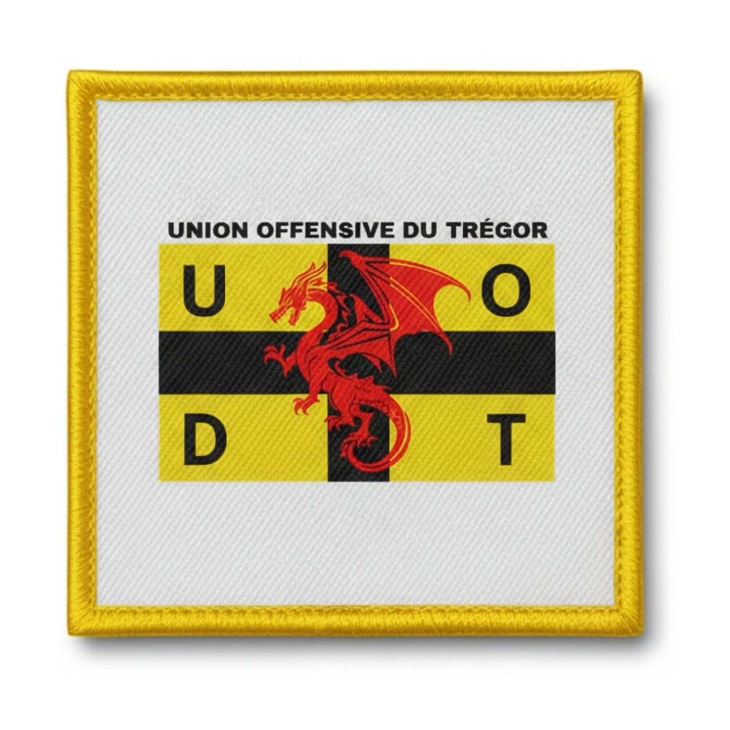 Patch brodé UNION OFFENSIVE DU TREGOR PLOUARET Football logo
