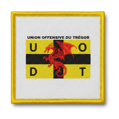 Patch brodé UNION OFFENSIVE DU TREGOR PLOUARET Football logo