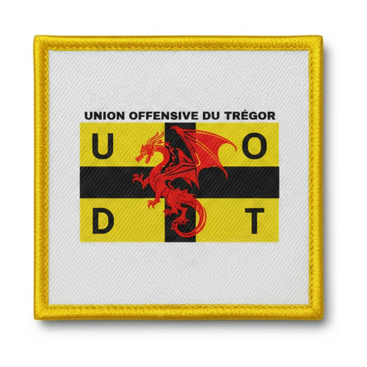Patch brodé UNION OFFENSIVE DU TREGOR PLOUARET Football logo