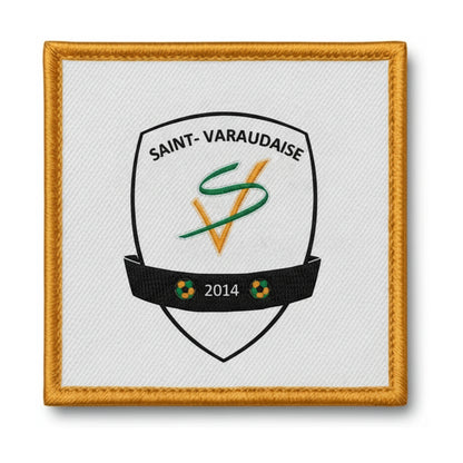 Patch brodé GROUPEMENT DE JEUNES SAINT VARAUDAISE Football logo