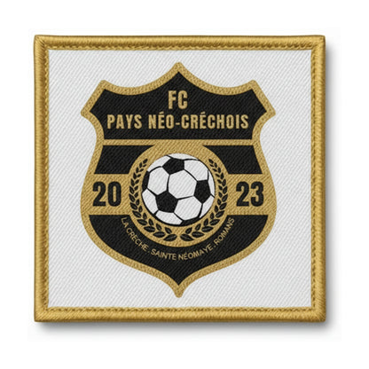 Patch brodé PAYS NÉO-CRÉCHOIS FOOTBALL CLUB Football logo