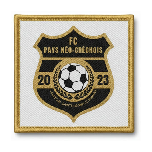 Patch brodé PAYS NÉO-CRÉCHOIS FOOTBALL CLUB Football logo