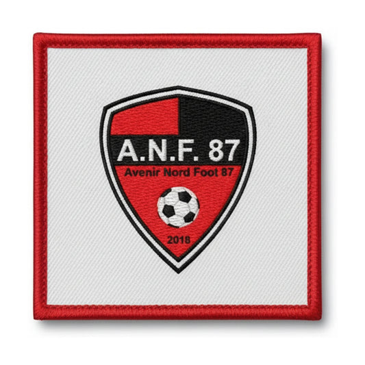 Patch brodé GROUPEMENT BESSINES / AVENIR NORD FOOT 87 Football logo